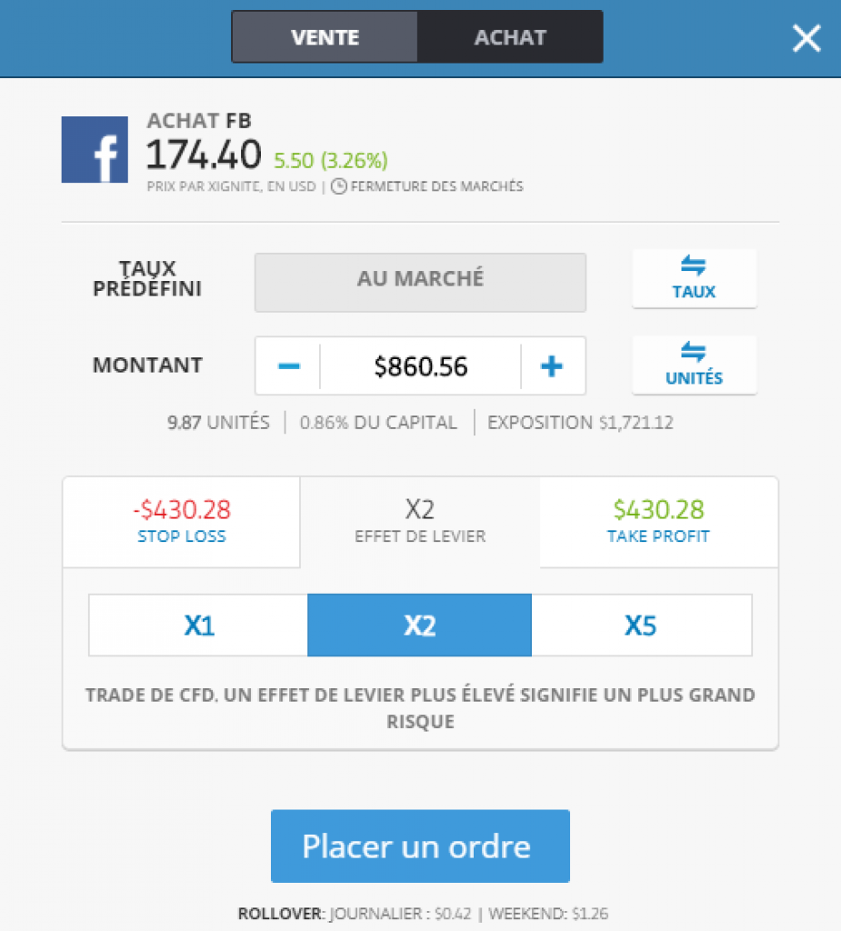 eToro - Investir