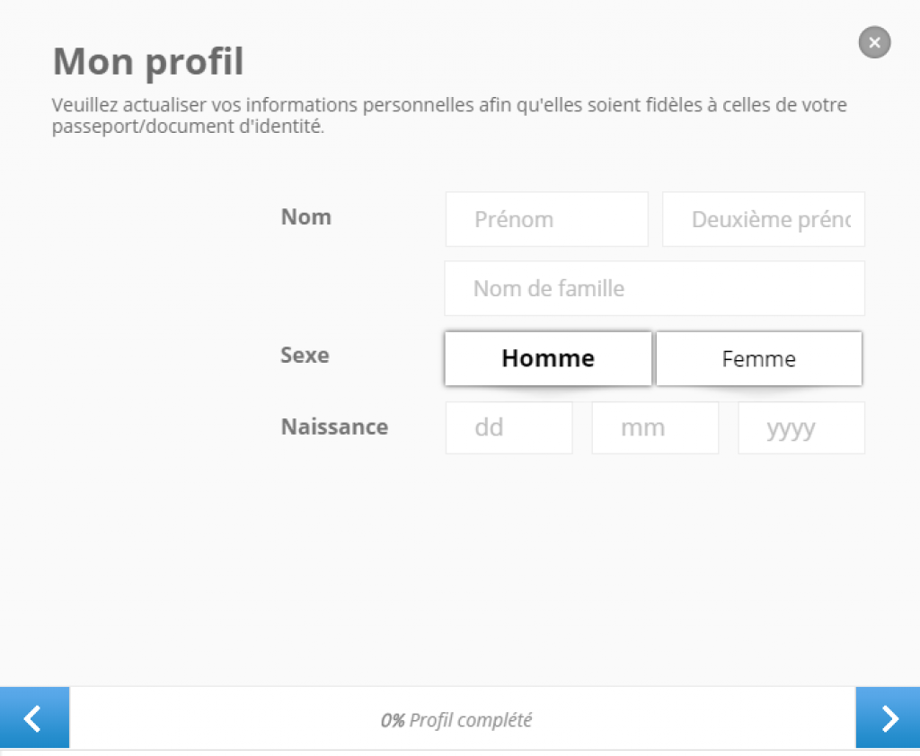 eToro - mon profil