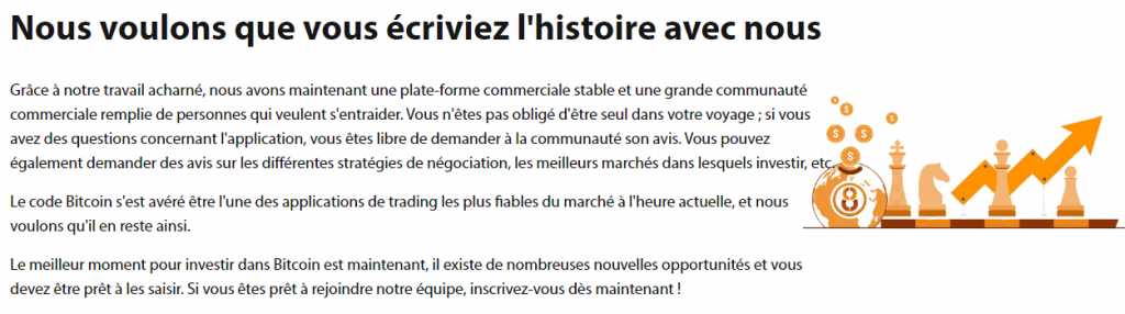 Bitcoin Code - Histoire