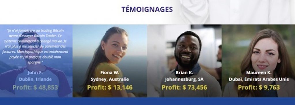 Bitcoin Trader - Temoignages